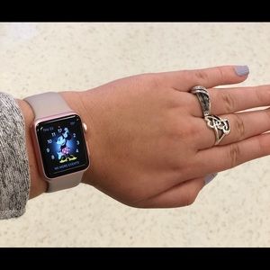 APPLE SPORT WATCH ROSE GOLD-38mm🌸